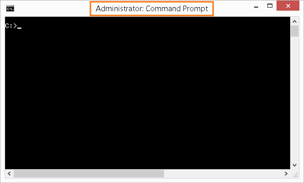CMD in Administrator Mode