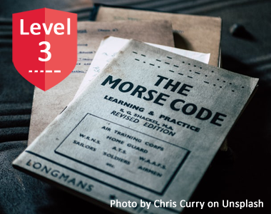 Morse Code Practice Test Level 3